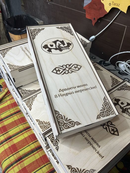 Деревянные коробки