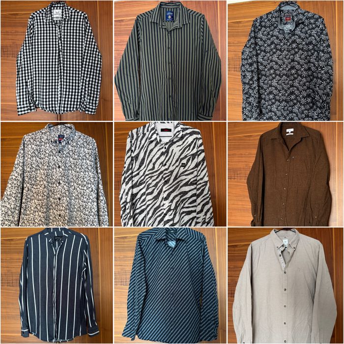 Мъжки ризи (М-L-XL)