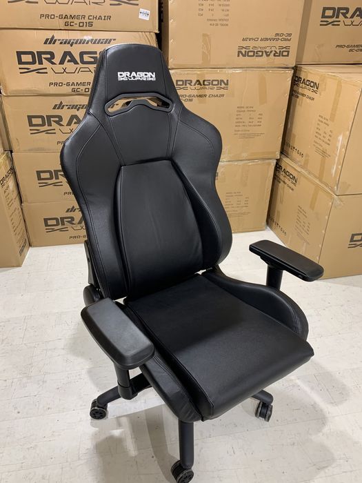 Геймърски стол от естествена кожа с 2г Гаранция и безплатна доставка