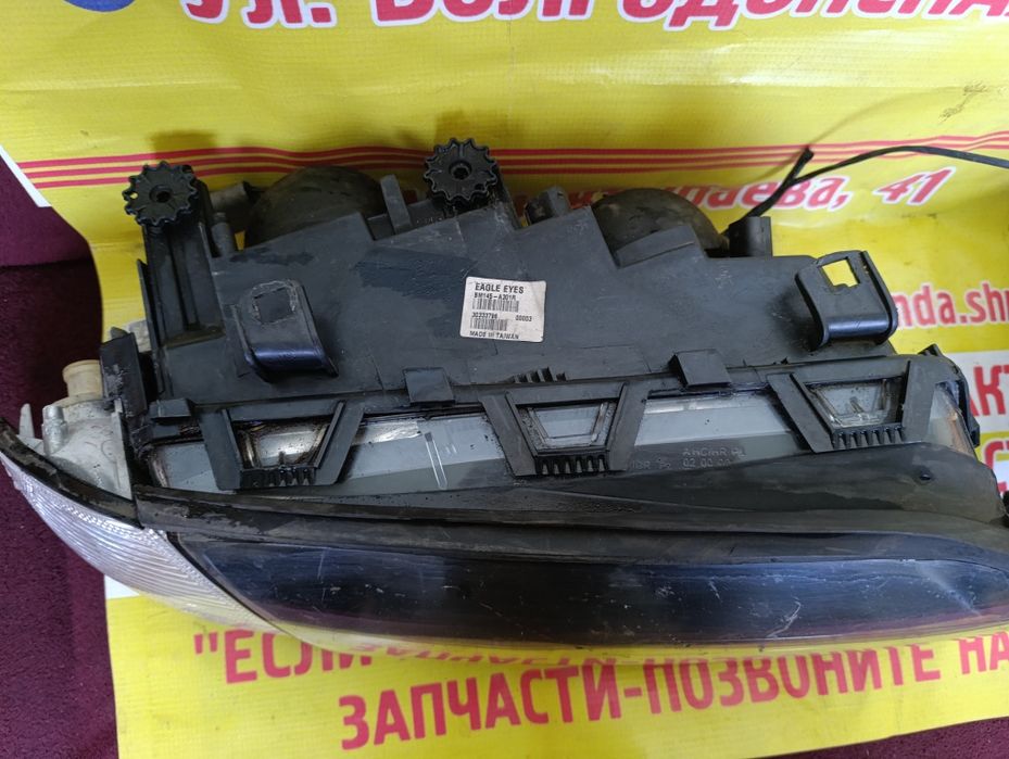 Фары на BMW E46 до рестайлинг с ангельскими