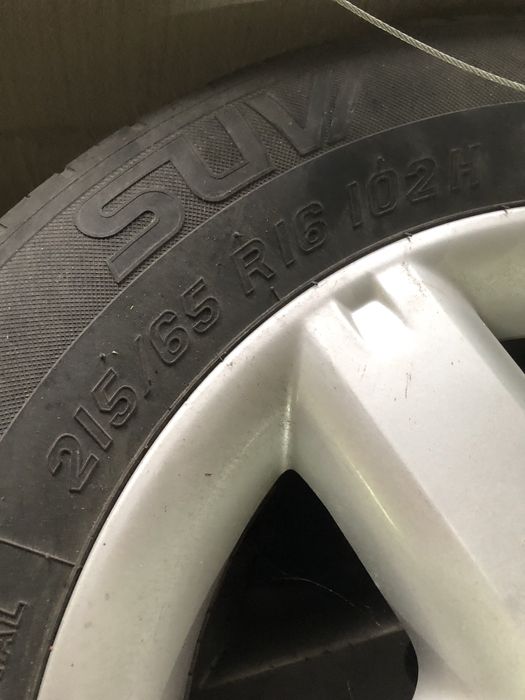 Джанти с гуми за Нисан 16 цола