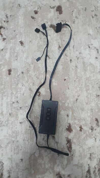 4 ventilatoare AQIRYS Cetus 140mm ARGB cu controlorul