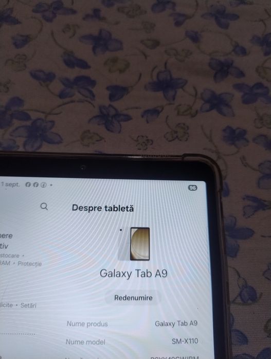 Tableta Samsung A9 ,noua,nefolosita