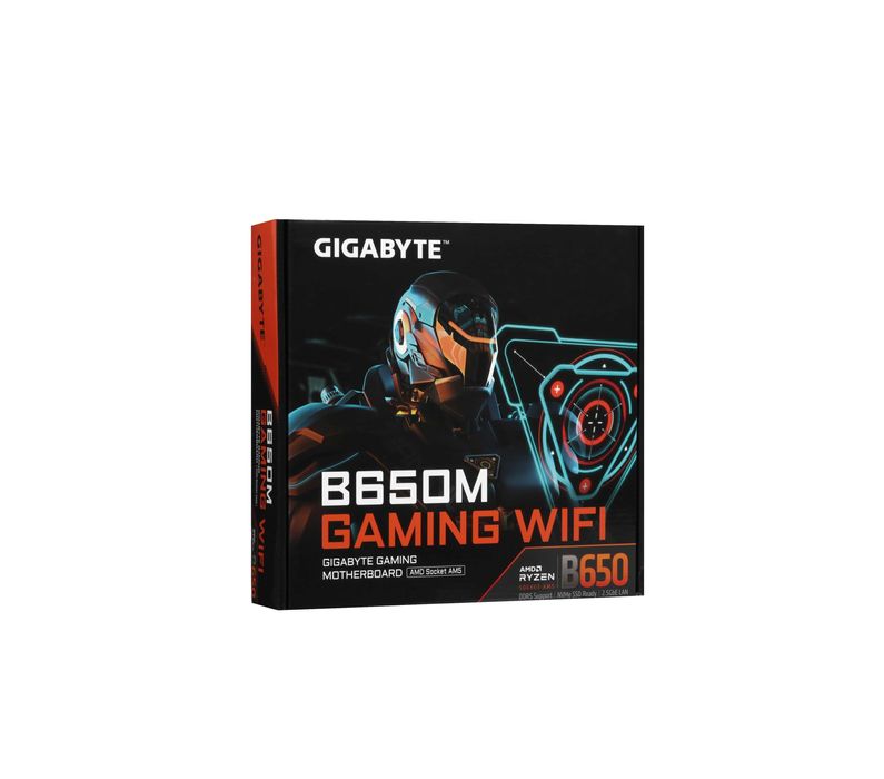 ' Материнская плата GIGABYTE B650M GAMING WIFI (AM5, DDR5, mATX)