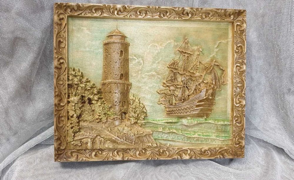 Изделия от дърво, машинна дърворезба