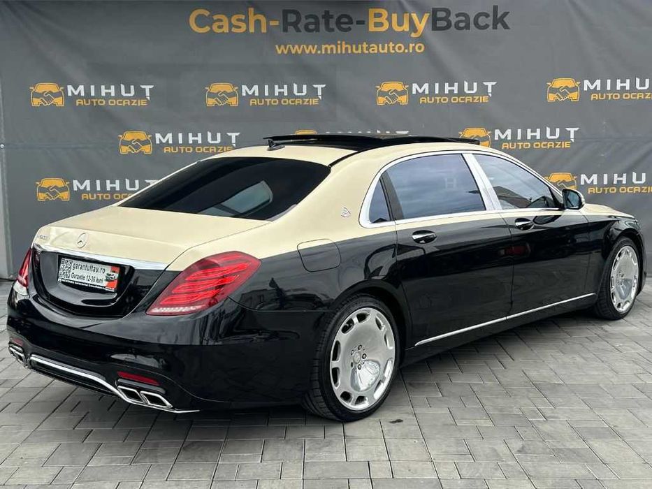 Mercedes Benz S500 4Matic MAYBACH 4.7 Benzina (457 CP) 2018 Euro6 | Rate fixe | Garantie
