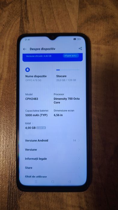 Telefon OPPO A78 5G