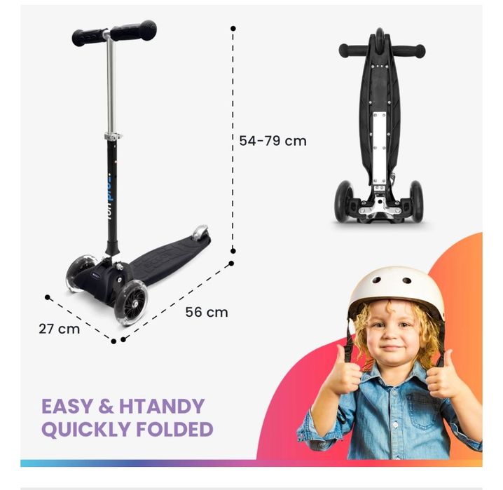 Детска тротинетка от 3 до 6 години fun pro one