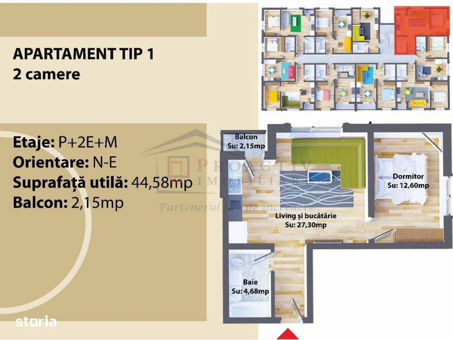 Apartament 2 camere | Bloc 2026 | Rate Dezvoltator | 2c-7936