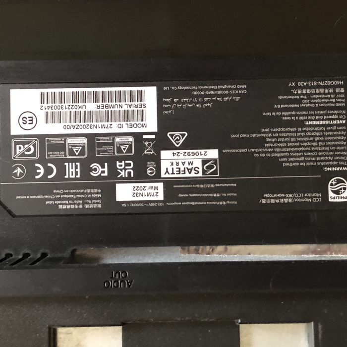 Premium Геймърски монитор-Philips Evnia 27M1N3200ZA-FullHD, FreeSync