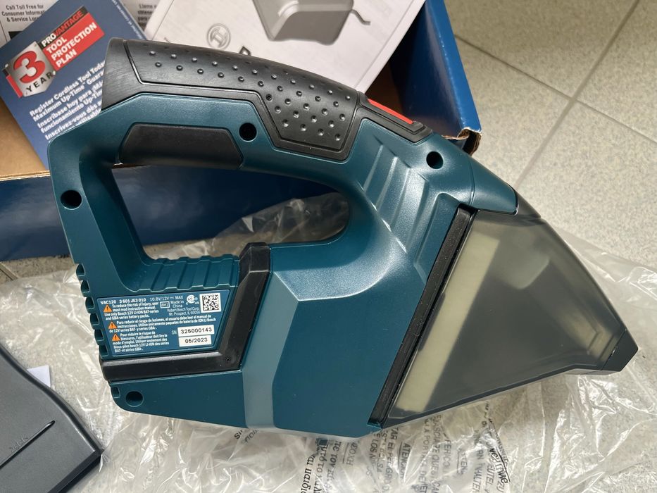 Bosch безжична прахосмкачка VAC 120n