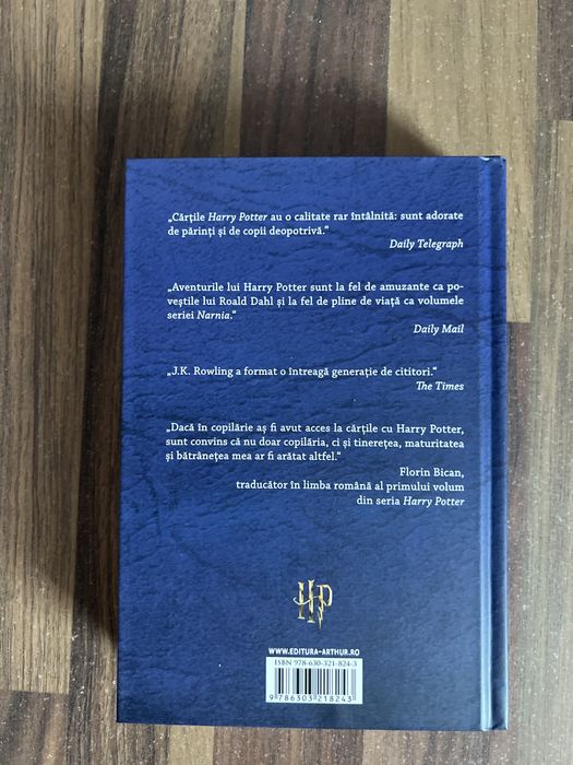 Carte harry potter de j.k rowling vol.1
