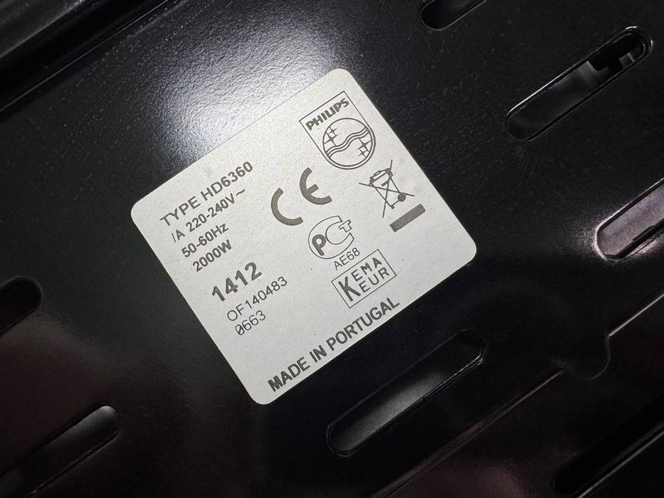 Настольный гриль Philips HD 6360/20