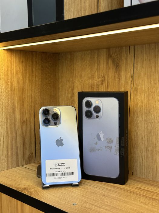 айфон 13 про синий 128гб