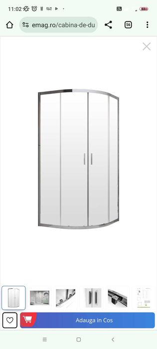 Cabina de dus Radaway Alienta A