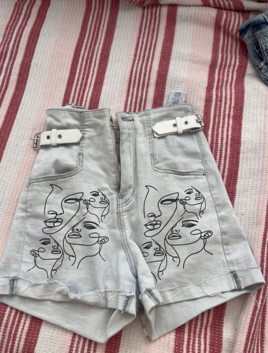 дамски къси дънкови панталони и поли