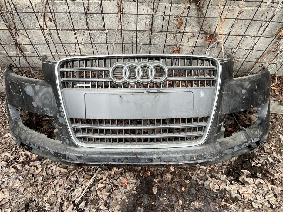 Бампер передний audi q7