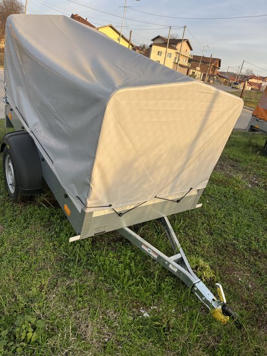 Ново Туристическо Ремарке HUMBAUR Внос Германия