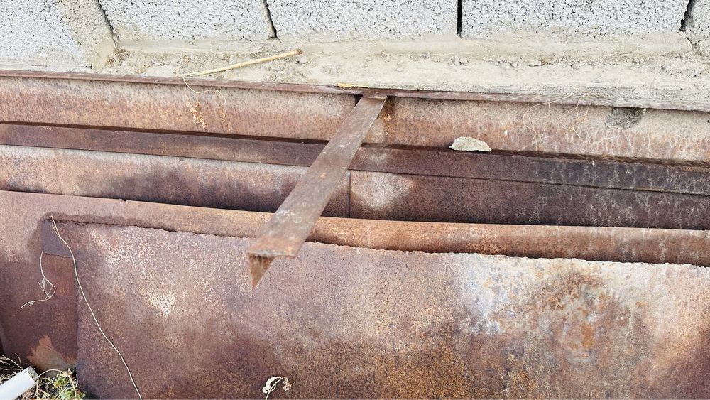 Железные листы толстостенные