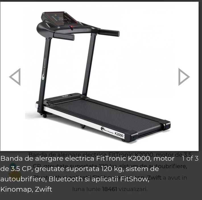 Bandă de alergat Fit Tronic 2000 Impecabilă