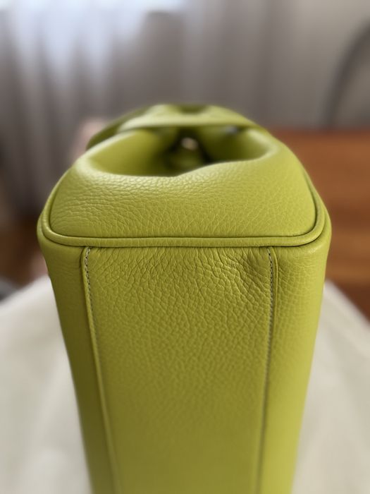 Geanta Laura Maxim Brit mediu lime (noua)