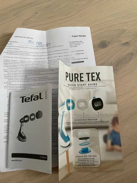 fier de calcat cu abur Tefal DT9530E1 Pure Tex