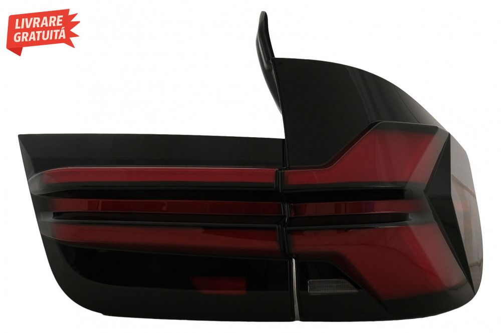 Stopuri LED BMW X5 E70 (2007-2013) Light Bar Upgrade la G05 LCI Design