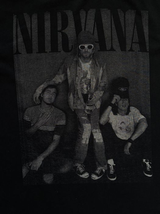 Nirvana band merch тениска