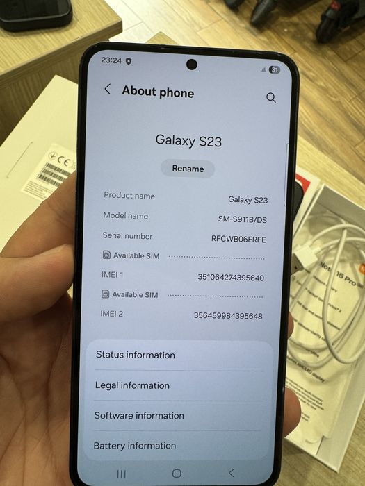 Samsung S23 128gb
