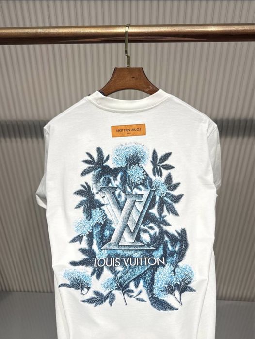 Louis Vuitton 100% памук бяла