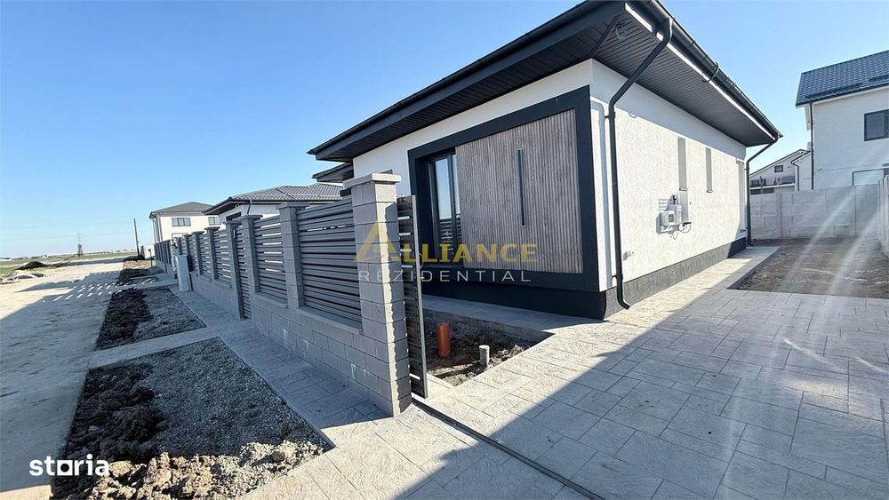 Casa Individuala pe Parter - 4 camere + teren 370 mp