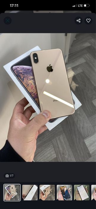 Iphone xs max 512gb face id trutonlari ishlaydi