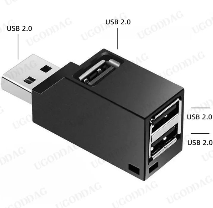 USB разветвитель 3 порта hub
