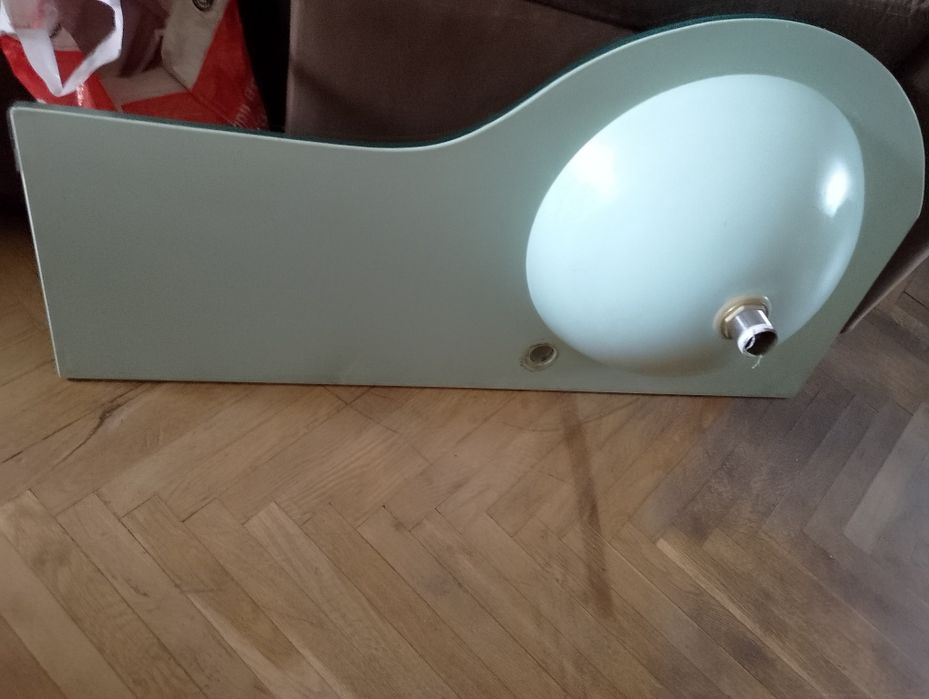 Стъклен плот за мивка