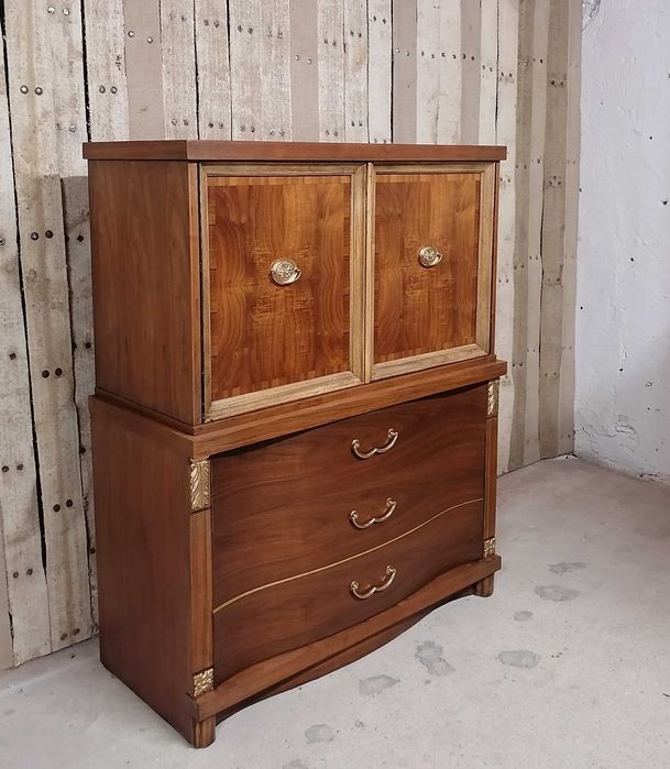 Comoda veche design BASSETT FURNITURE stil Mid Century  (1960) /Dulap