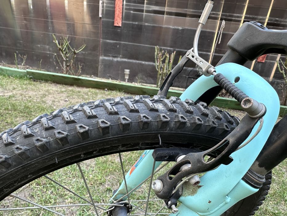 Bicicleta copii Rockrider, 20 inch, albastra