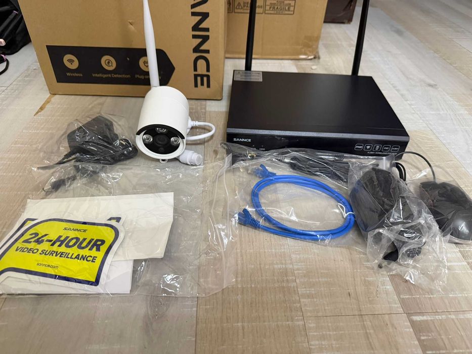 Охранителни камери за външен и вътрешен монтаж 3MP и хард диск 1TB NVR