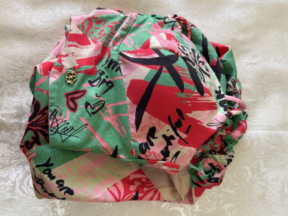 Алеса Alessa кроп-топ с буфан ръкав