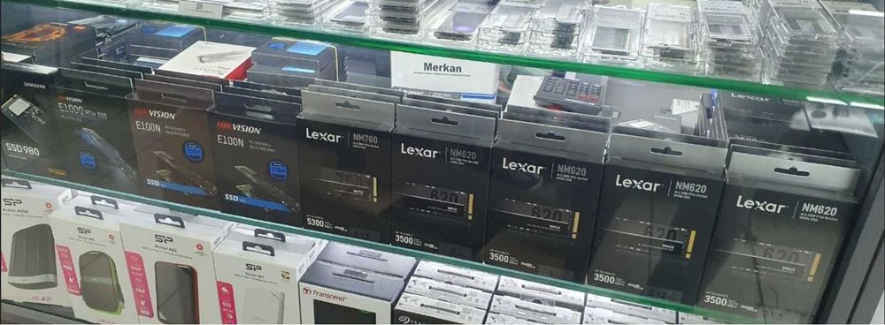[Новый] Lexar/Samsung/Crucial SSD sata-NVME (Форма оплаты ЛЮБАЯ)