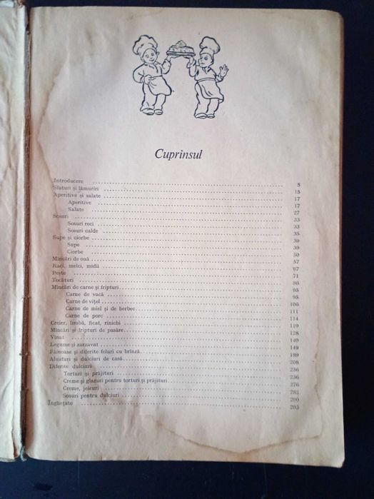 Carte de bucate -Sanda Marin