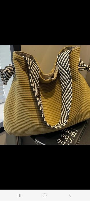 Лятна чанта от кадифе