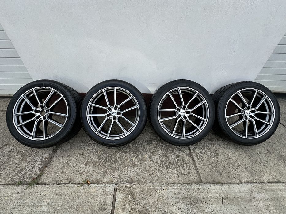 Jante AEZ 20” cu anvelope noi /245/45/R20 / 5x120
