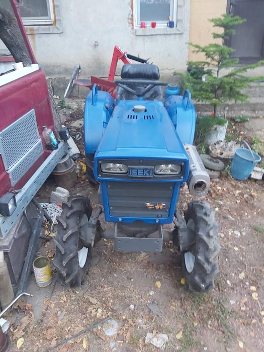 Tractor ISEKI TX1510 4x4 de 15cp cu freza si plug