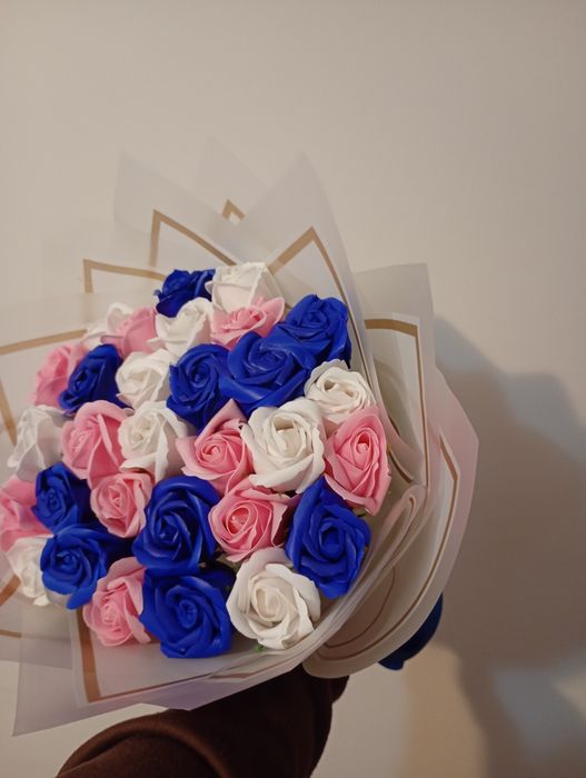 Buchet trandafiri săpun