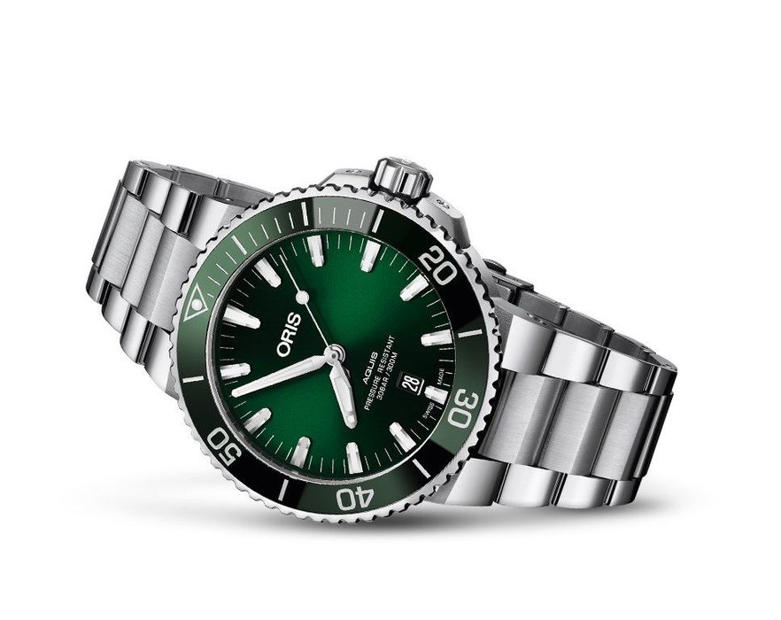 Швейцарские дайверские часы ORIS Aquis, механика