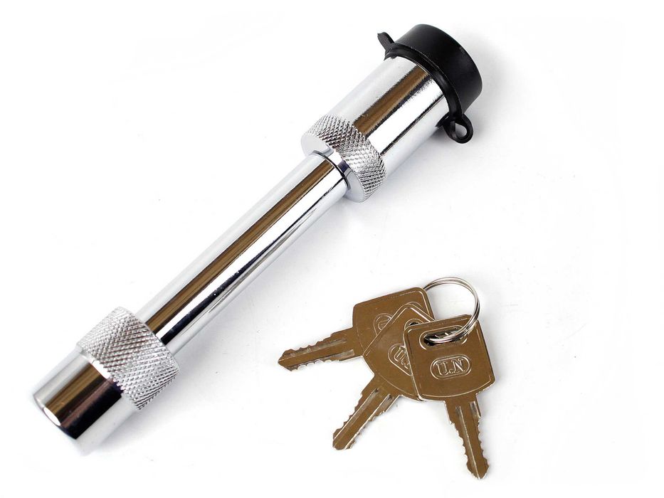 Палец стопорный для фаркопа под квадрат 160х16мм, хром