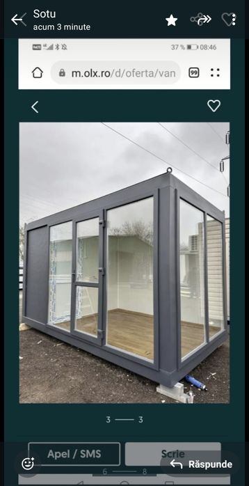 Vand containere modulare