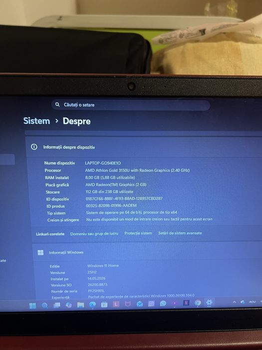 Laptop Lenovo IdeaPad 3