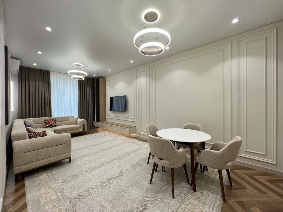 Премиум 3 комнатная ЖК NRG Qorasuv 94м² дизайнерский ремонт