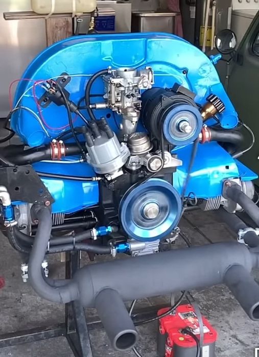 Мотор Порше 356 Porsche 356 type 1  1600cc Двигатель